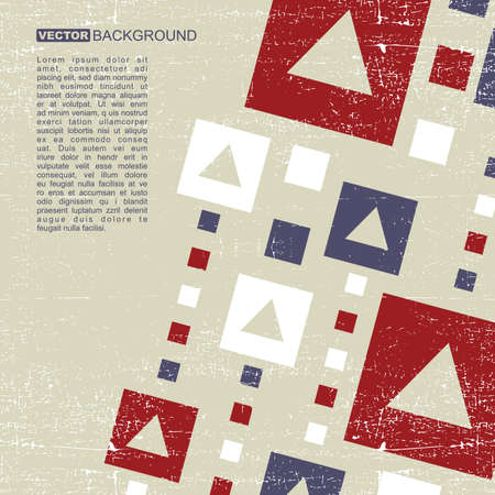 Abstract grunge background with arrows. Vector illustrationのイラスト素材