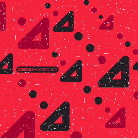 Abstract grunge background with arrows. Vector illustrationのイラスト素材