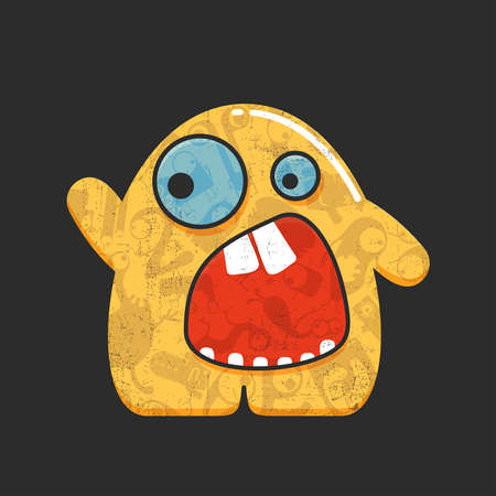 Cute monsterのイラスト素材