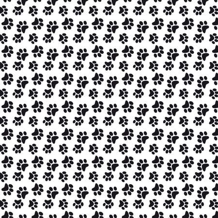 Pet Paws Pattern Backgroundの写真素材