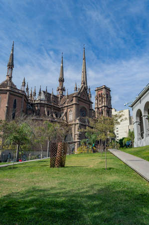 Church of the Sacred Heart The Capuchins Cordoba Argentineのeditorial素材
