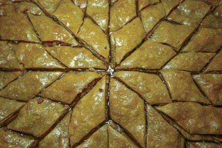Baklava, a traditional dessert of the Turkish Republic of Northern Cyprus