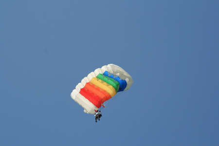 Skydiver Parachute Open, Sky, Adrenalineのeditorial素材
