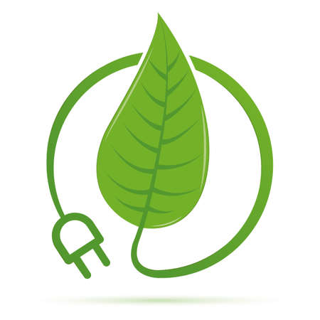 Green energy ecologicalのイラスト素材