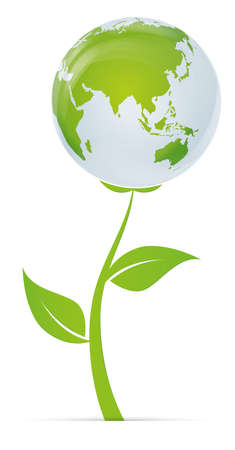 Symbol sustainable development of the world eco friendlyのイラスト素材