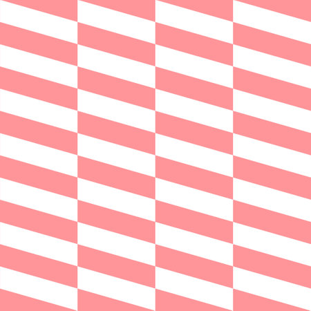 Seamless checkered pattern with pink and white stripes.の写真素材