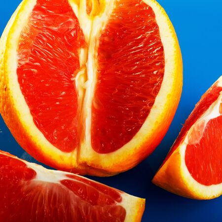 oranges closeup