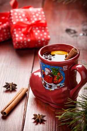 christmas mulled wineの写真素材