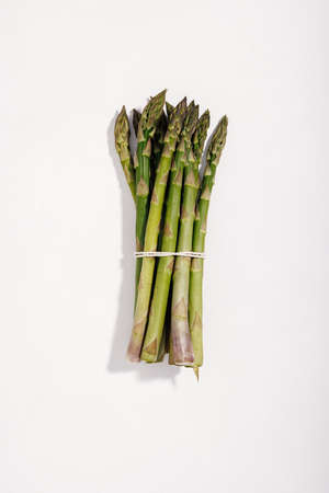 Asparagus. Ripe fresh asparagus. Cooking healthy mealsの写真素材