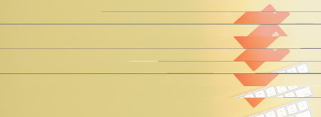 Credit card and keyboard on a yellow background.. Online shopping concept. top view. Banner.