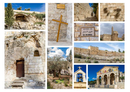 Landmarks of Jerusalem, Israel - Set of photos are my ownの写真素材