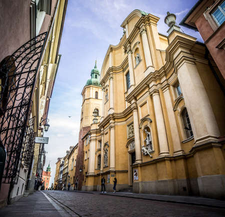 The Old Town of Warsaw, Poland