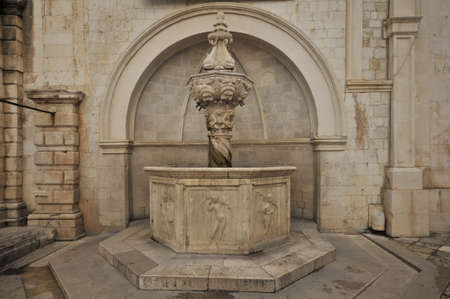 Dubrovnik - Small Onofrio Fountain, Croatiaの写真素材