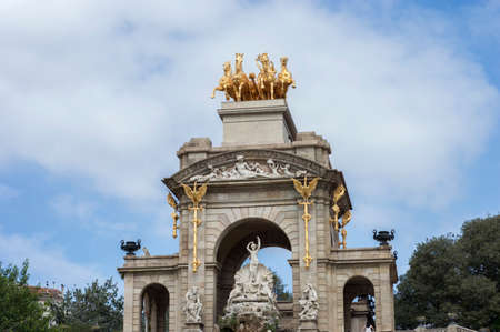 Parc de la Ciutadella, Barcelona, Catalonia, Spain, Europe, September 2016のeditorial素材