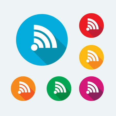 Wifi Iconsのイラスト素材