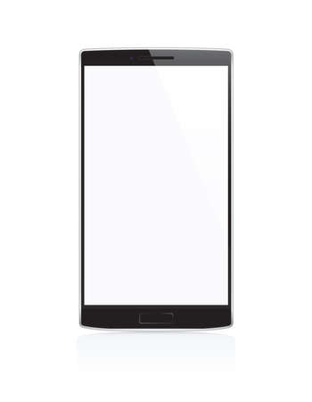 Generic Modern Black Phoneのイラスト素材