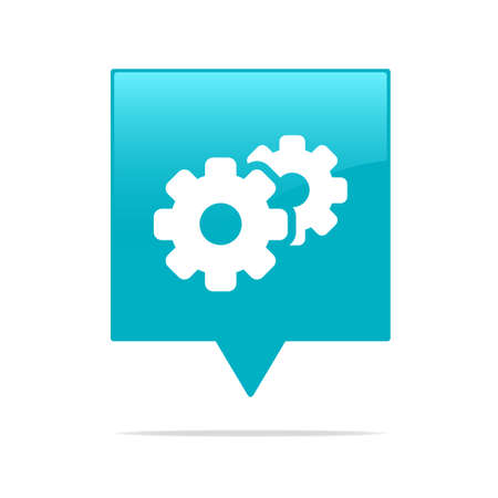 Service  Support Tagのイラスト素材