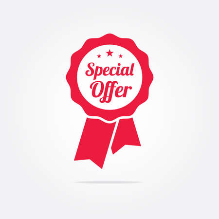 Special Offer Ribbonのイラスト素材