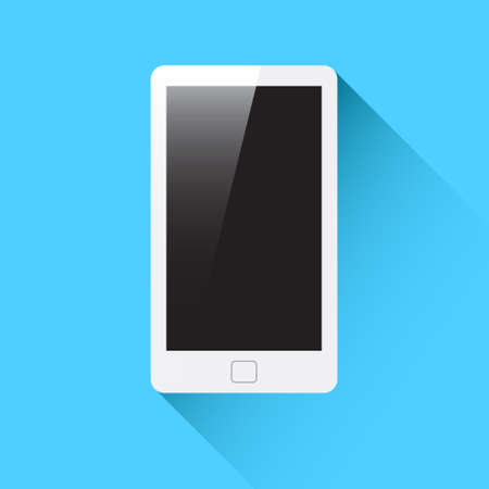 Phone Flat Vectorのイラスト素材
