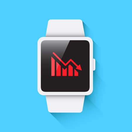 Smart Watch Loss Iconのイラスト素材