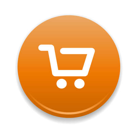 Shopping Cart Round Iconのイラスト素材