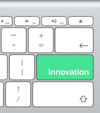 Innovation Enter Button Keyboardのイラスト素材