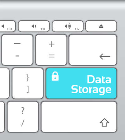 Data Storage Enter Button Keyboardのイラスト素材