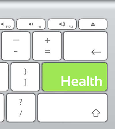 Health Enter Button Keyboardのイラスト素材