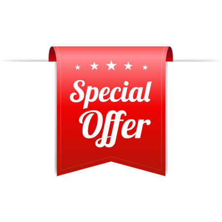 Special Offer Red Labelのイラスト素材