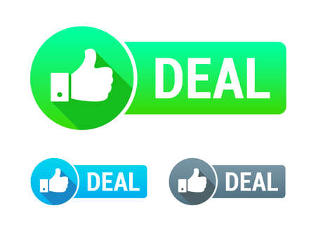 Deal Bannerのイラスト素材