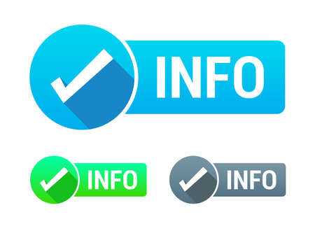 Info Bannerのイラスト素材