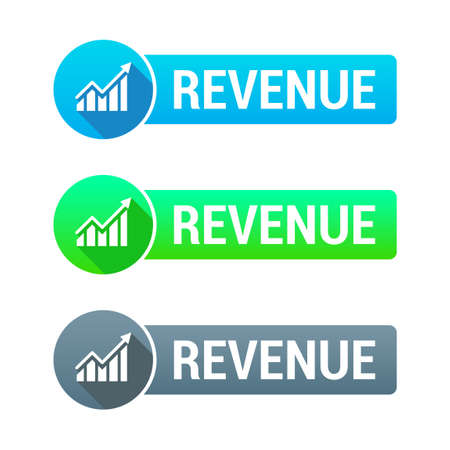 Revenue Bannerのイラスト素材