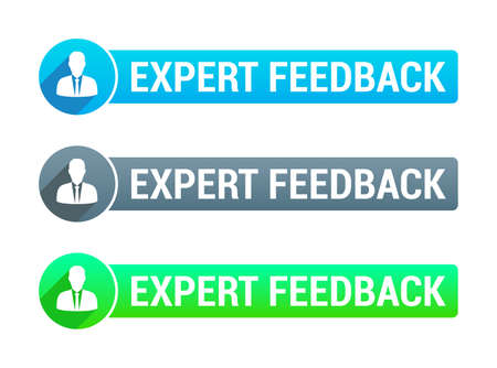 Expert Feedback Bannerのイラスト素材