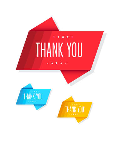 Thank You Tagsのイラスト素材