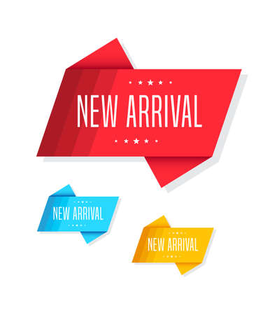 New Arrival Tagsのイラスト素材