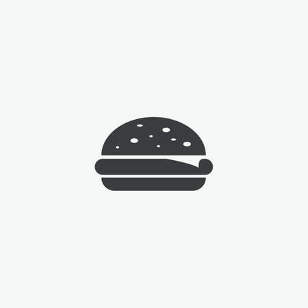 Hamburger Iconのイラスト素材