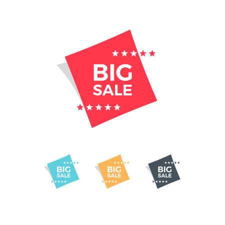 Big Sale Labelsのイラスト素材