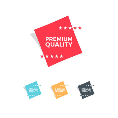 Premium Quality Labelsのイラスト素材