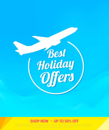 Best Holiday Offersのイラスト素材