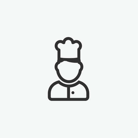 Chef Iconのイラスト素材