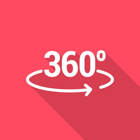 360 Vector Iconのイラスト素材