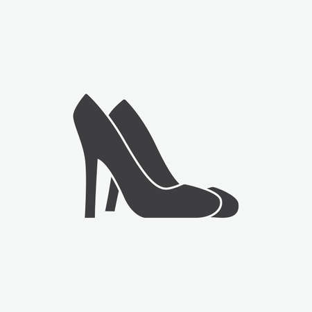 Woman Shoes Iconのイラスト素材