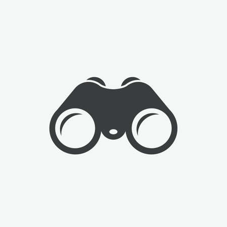 Binoculars Vector Iconのイラスト素材