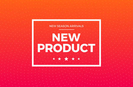 New Product Labelのイラスト素材