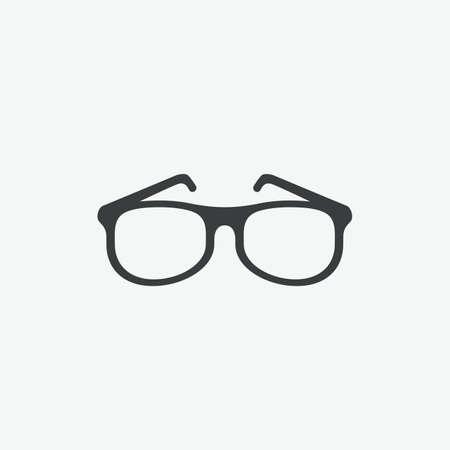 Glasses Vector Icon illustration isolated graphic designのイラスト素材