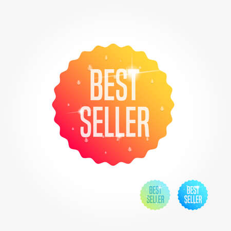 Best Seller Commercial Shopping Labelのイラスト素材
