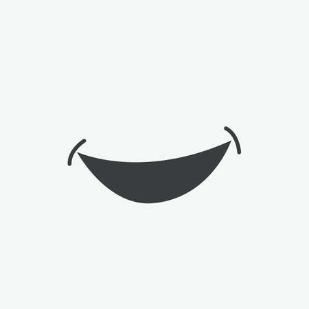 Smile Vector Icon vector illustrationのイラスト素材