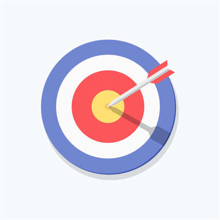 Dart Board Vector Icon