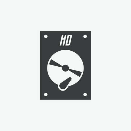 Hard Drive Vector Iconのイラスト素材