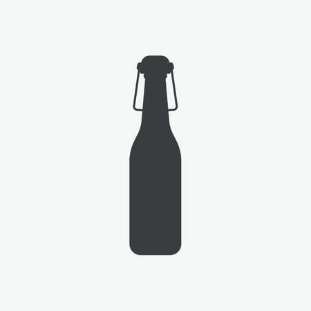 Bottle Vector Iconのイラスト素材